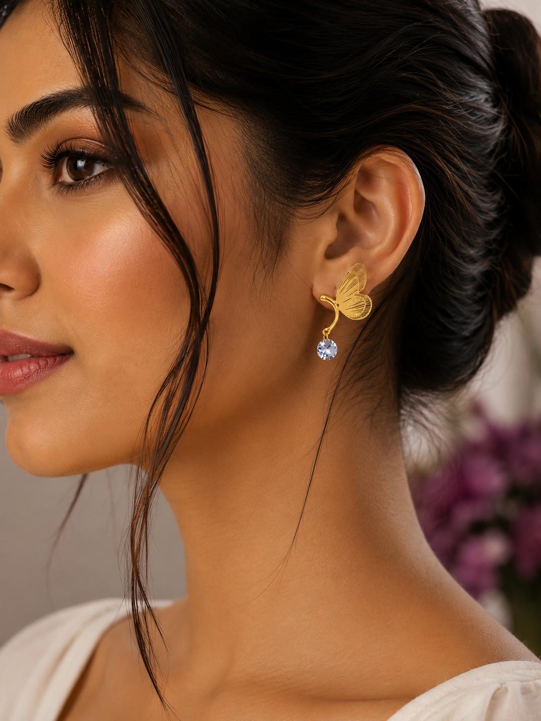 Lacewing Butterfly Earrings