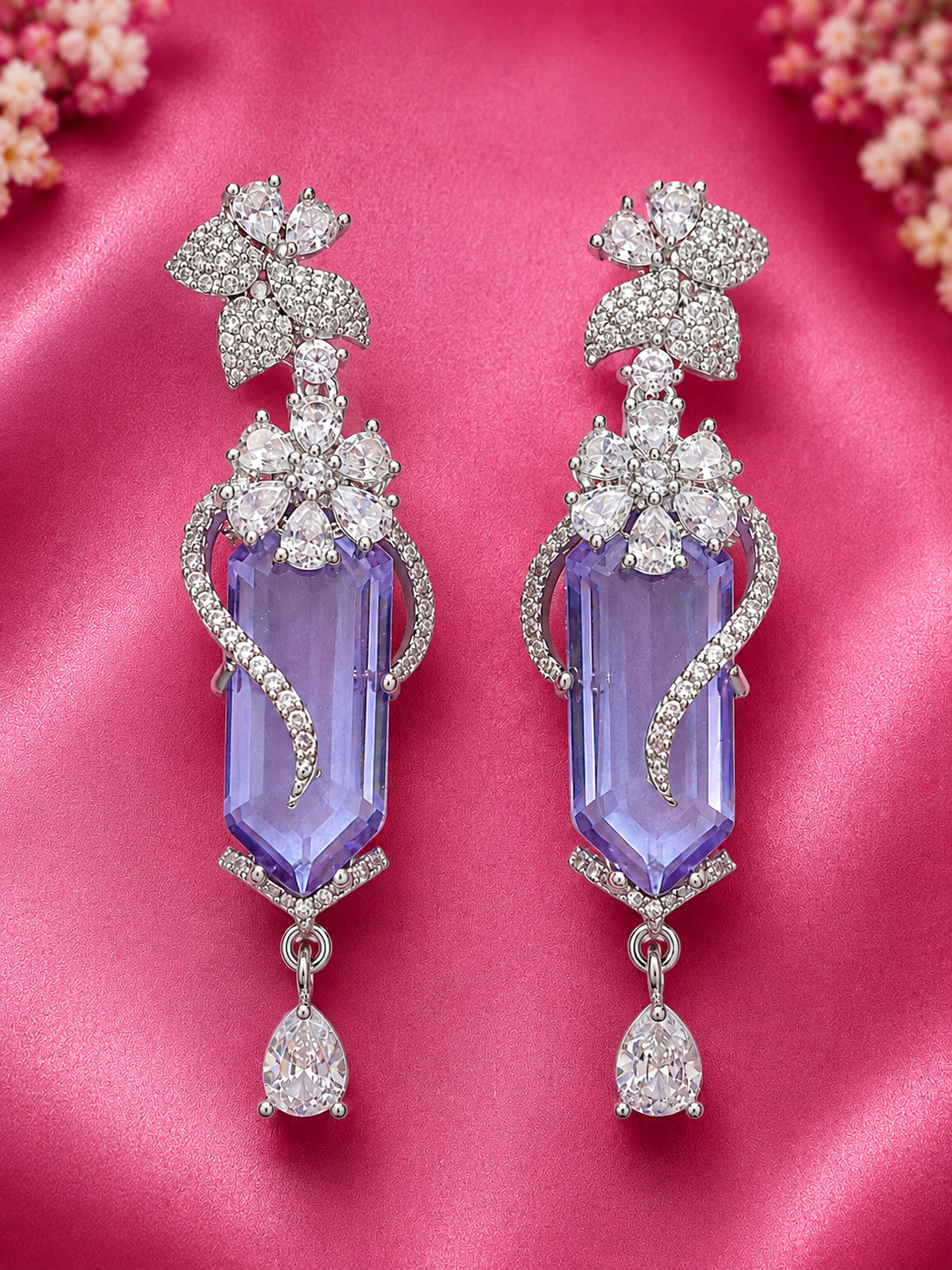 Lavender Charm Earrings