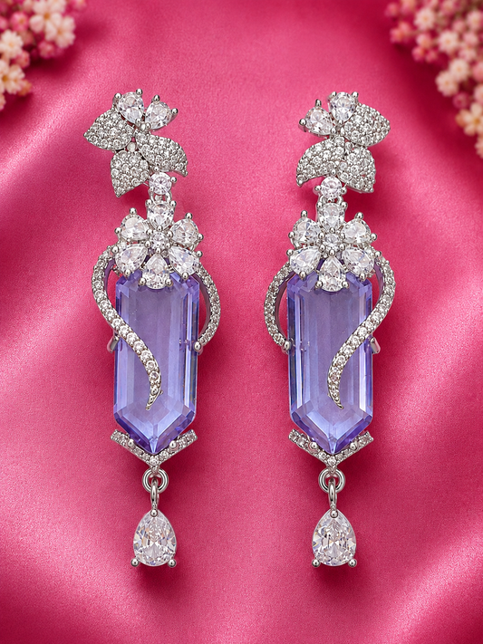 Lavender Charm Earrings