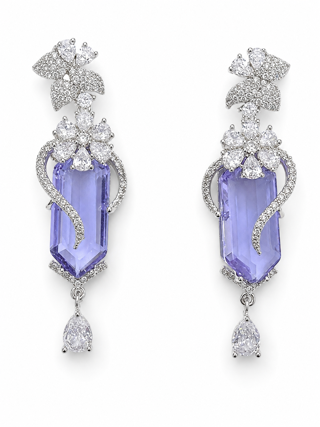 Lavender Charm Earrings