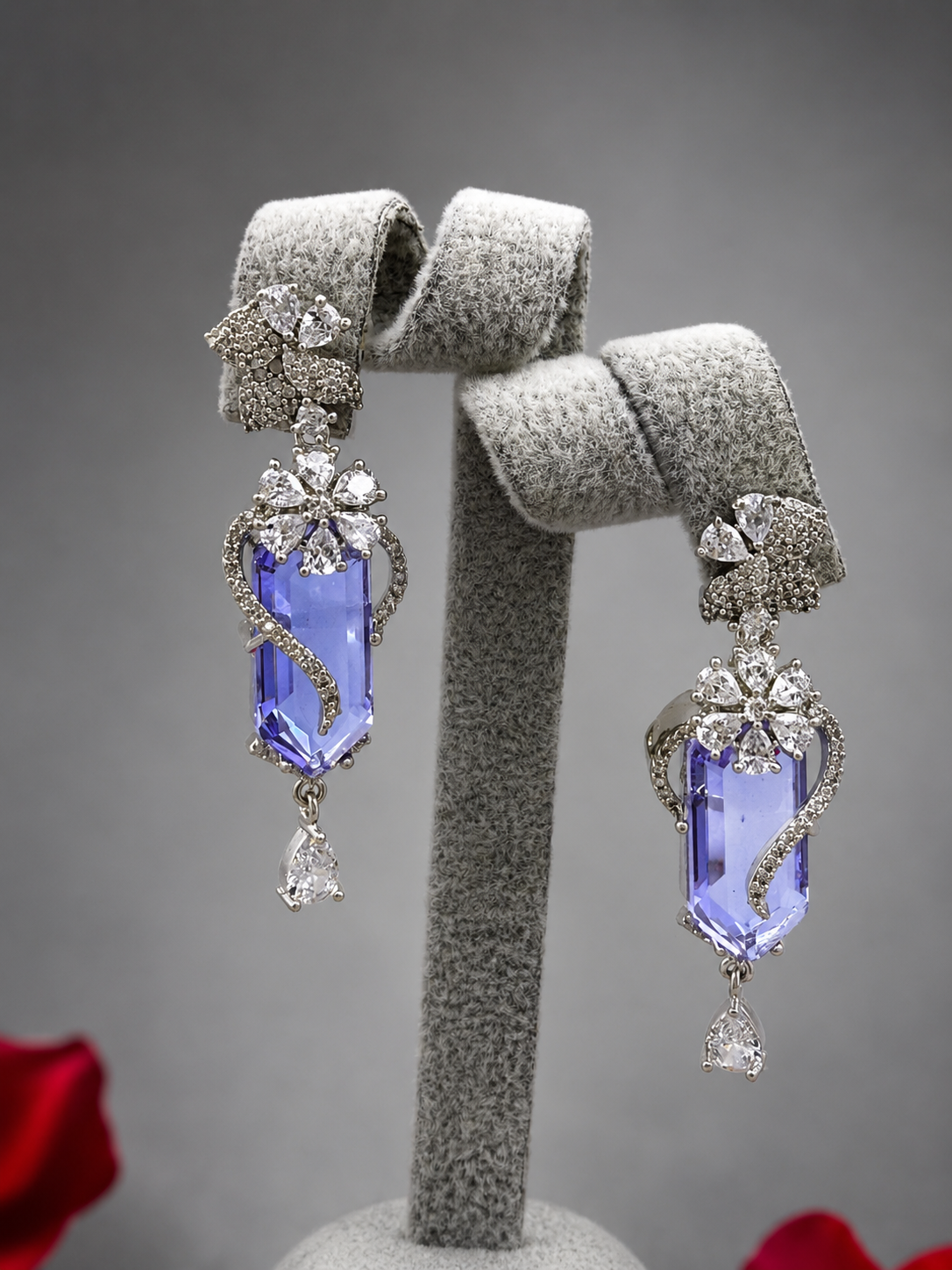 Lavender Charm Earrings