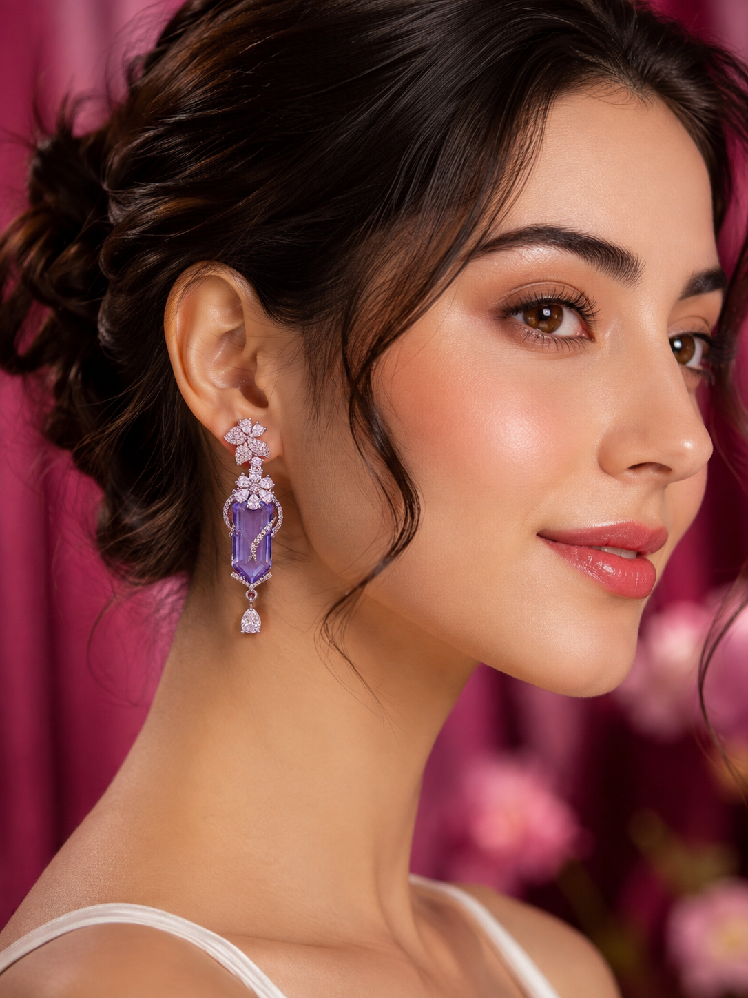 Lavender Charm Earrings