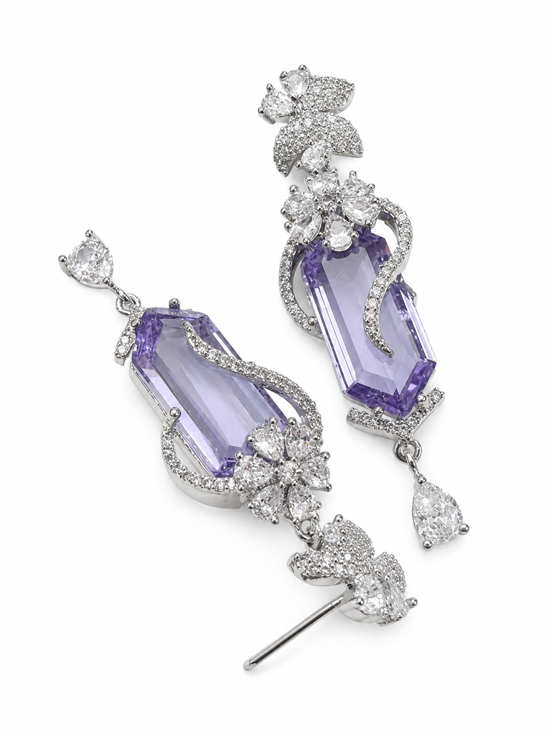 Lavender Charm Earrings