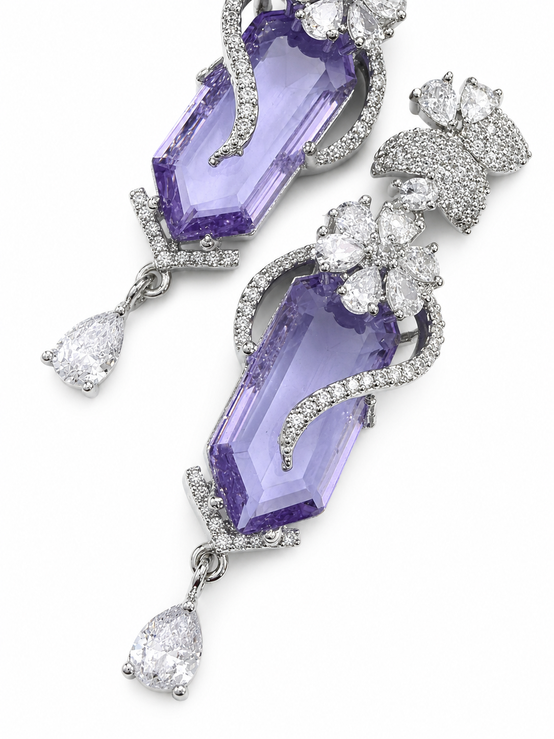 Lavender Charm Earrings