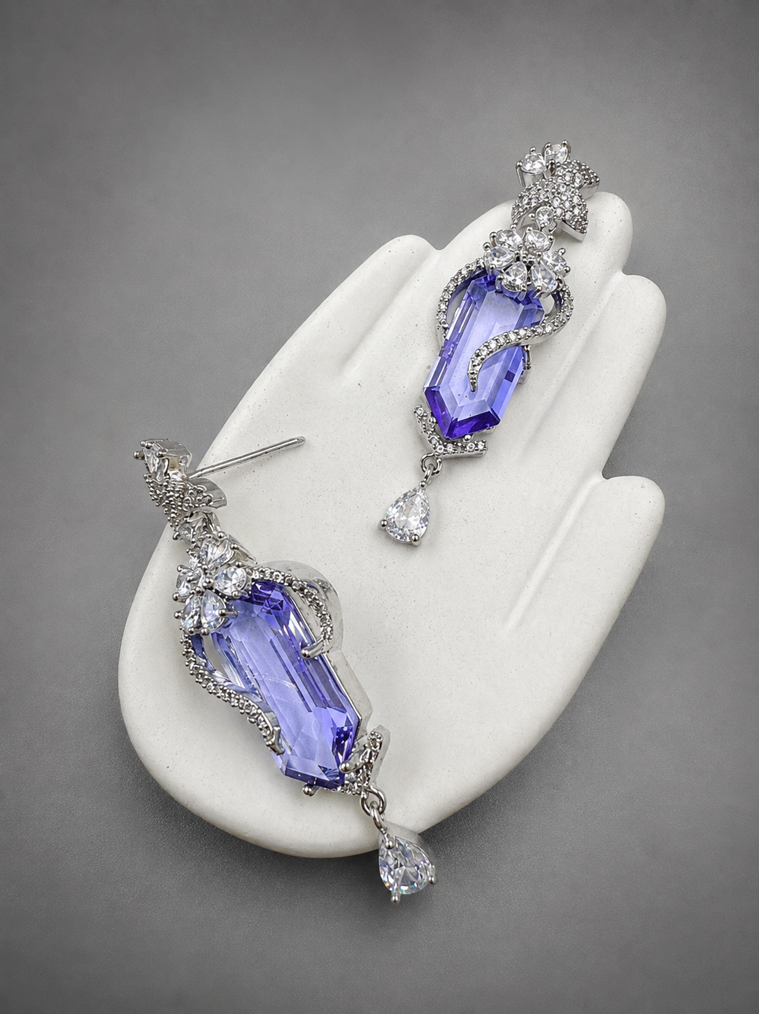 Lavender Charm Earrings