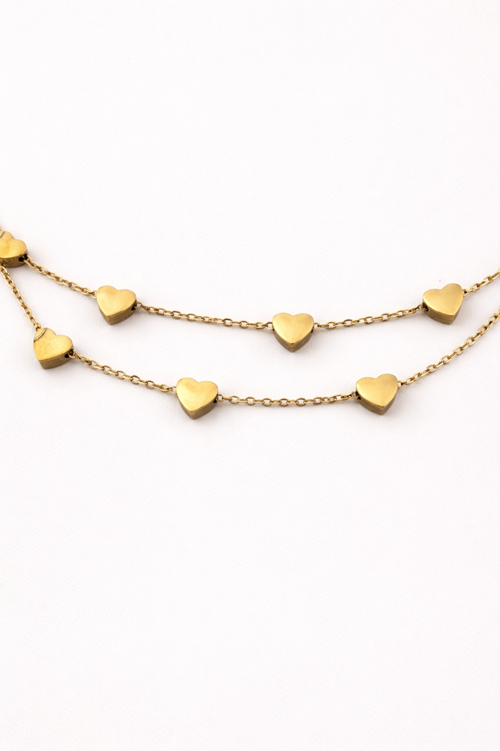 Layered Hearts Bracelet