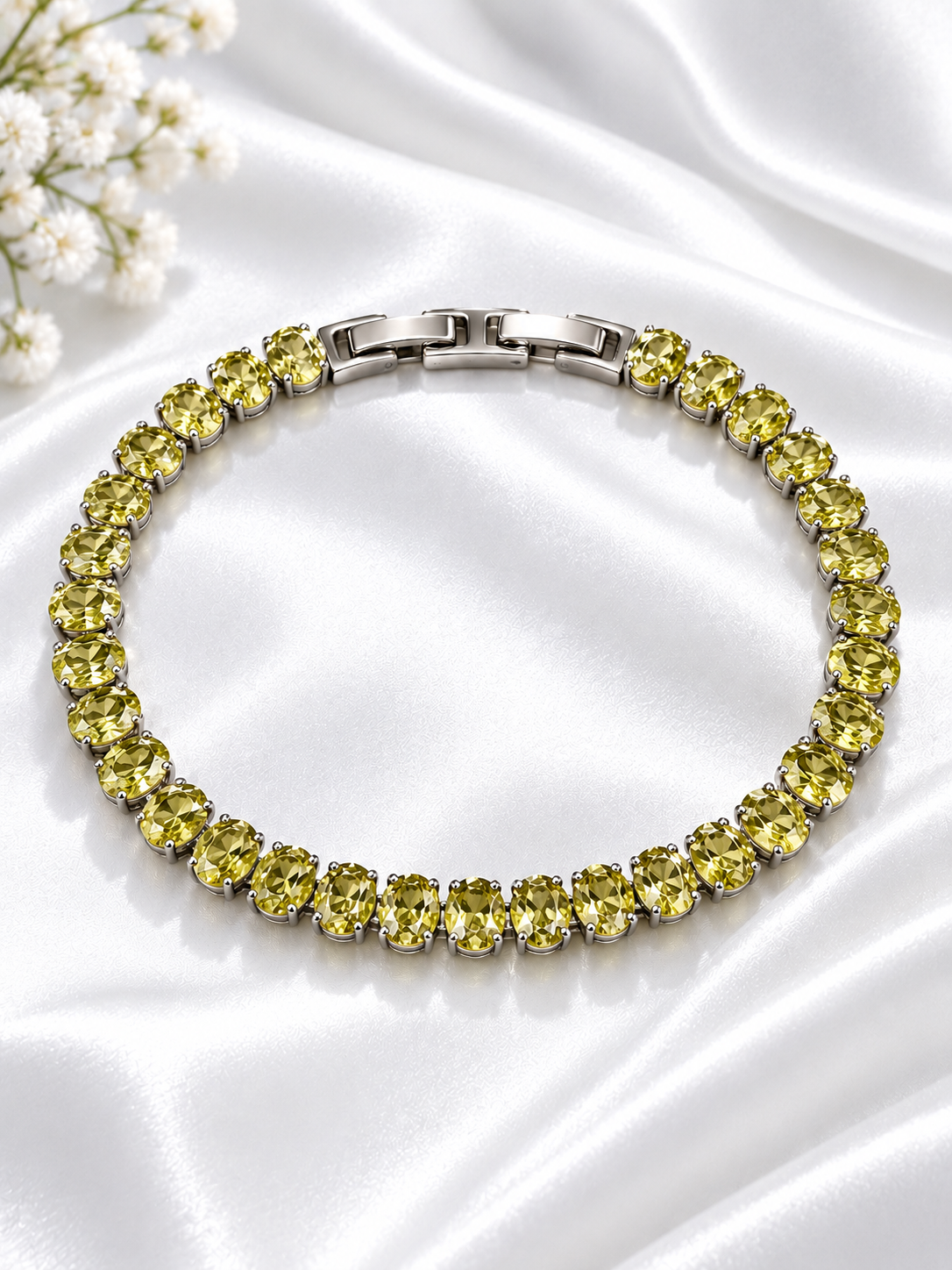 Limoncello Glow Tennis Bracelet