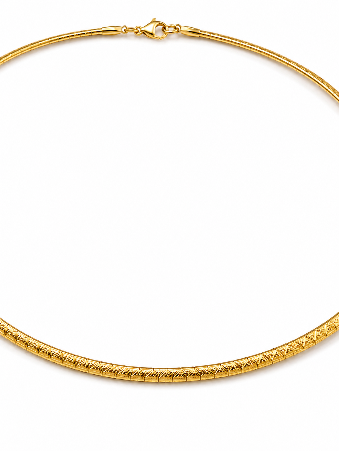 Lustre Line Collar Necklace