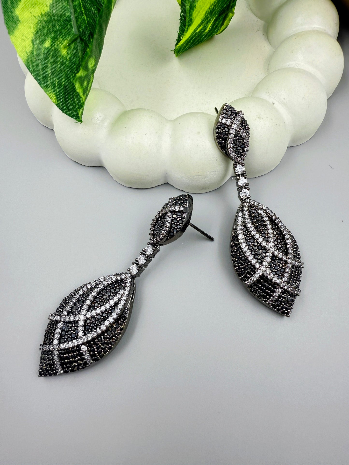 Midnight Hue Danglers