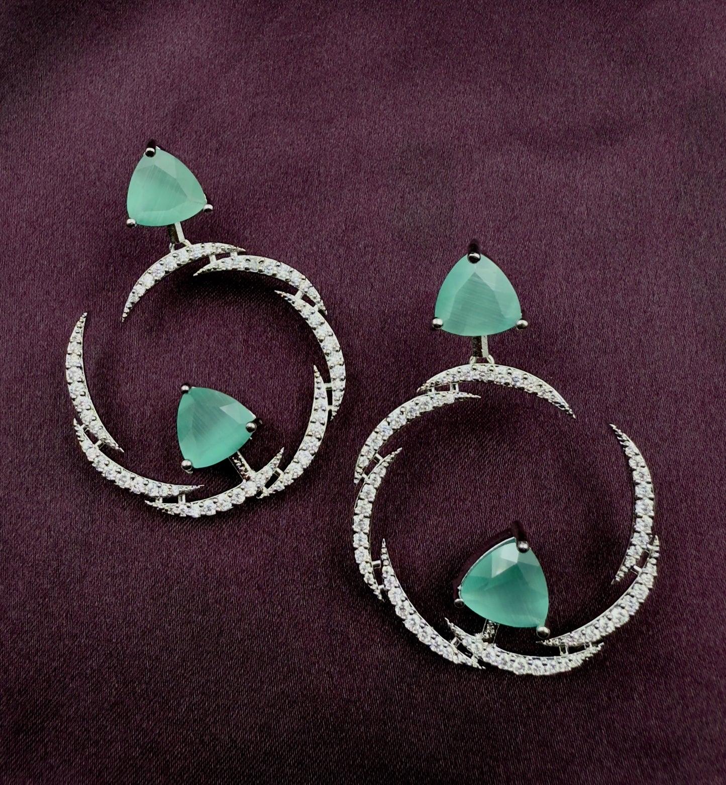 Mint Fusion Earrings