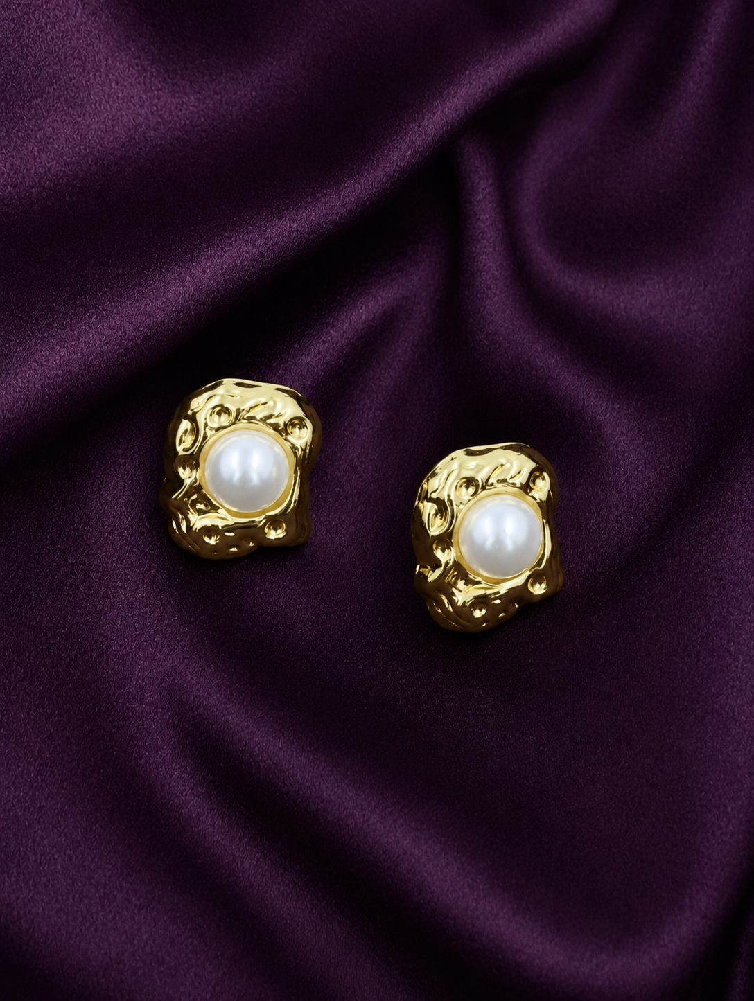 Molten Pearl Studs
