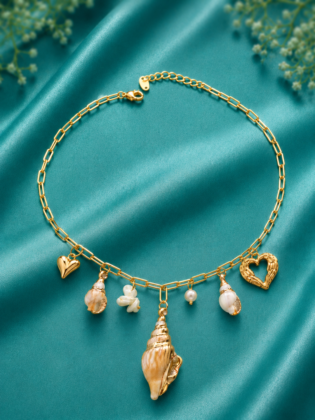 Ocean Charm Beach Necklace