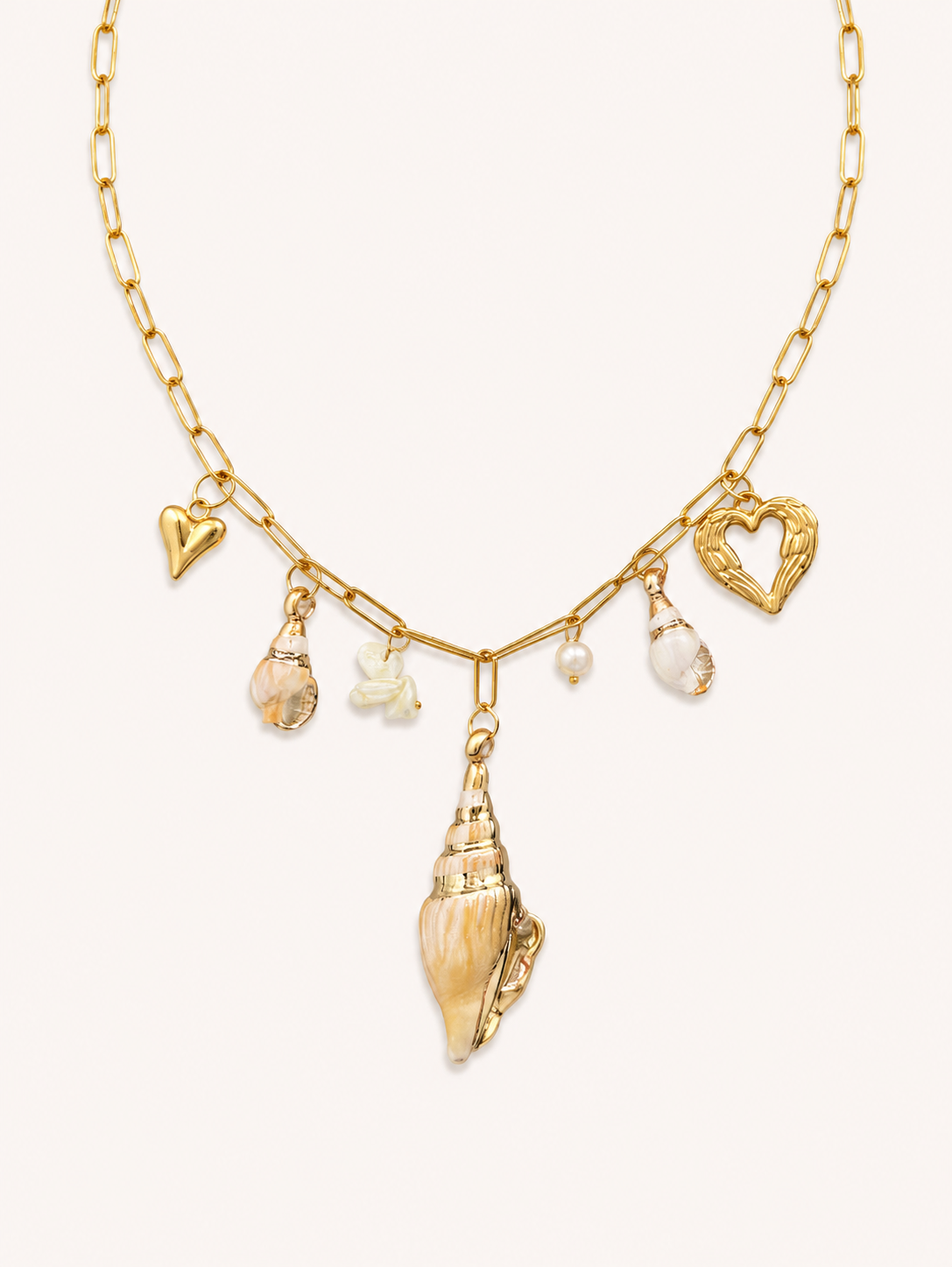 Ocean Charm Beach Necklace
