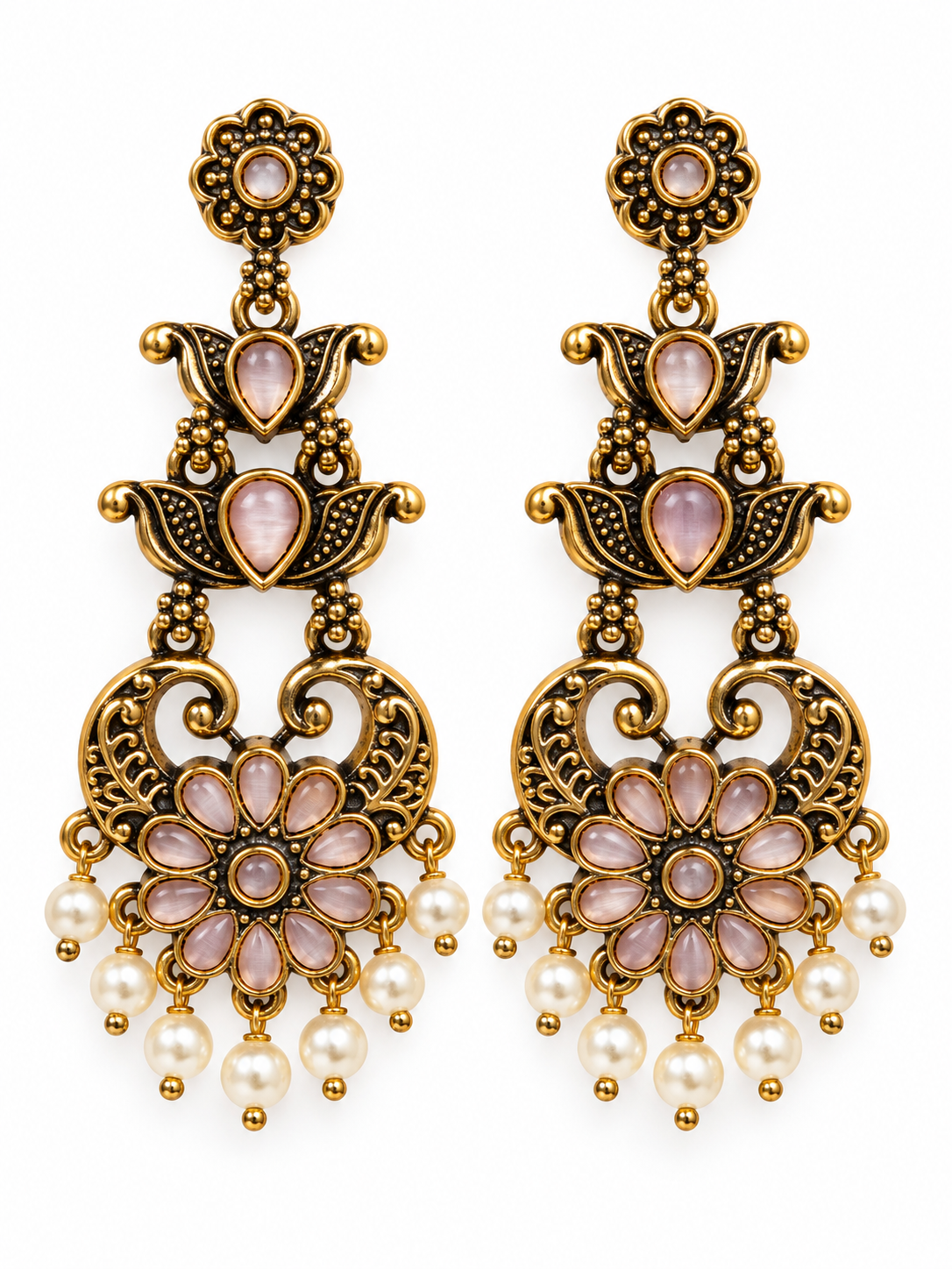 Padma Blush Danglers