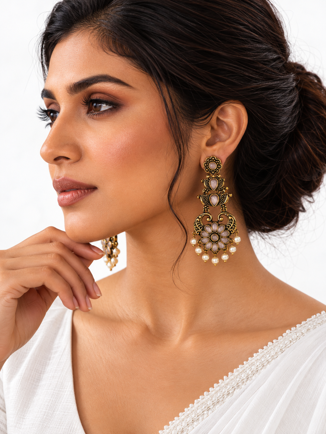 Padma Blush Danglers