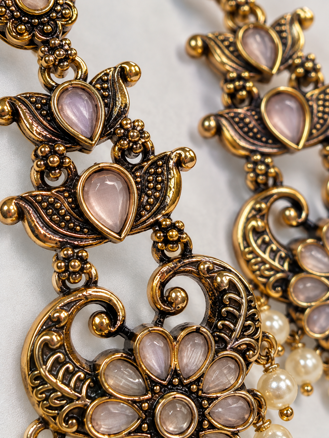Padma Blush Danglers