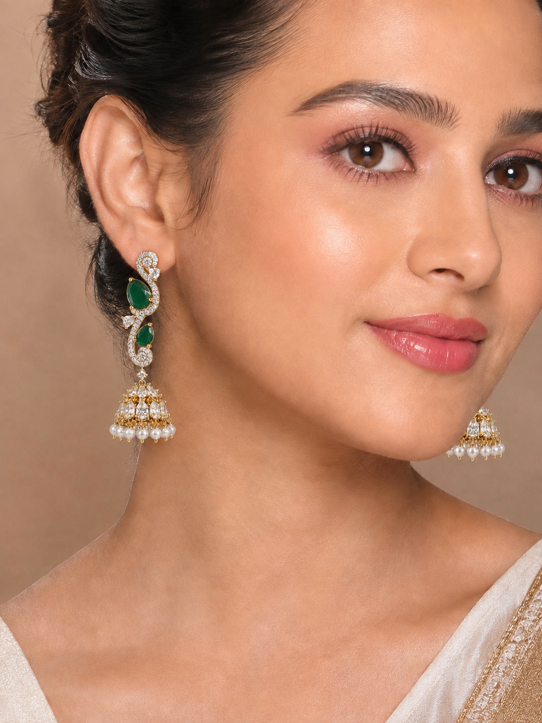 Panna Bela Jhumka