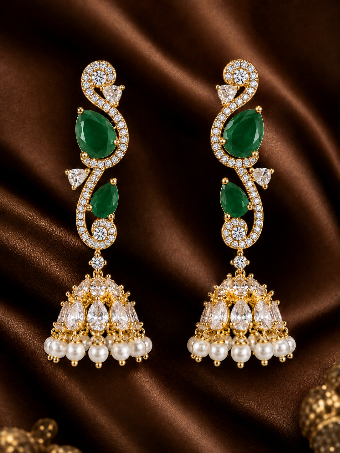 Panna Bela Jhumka