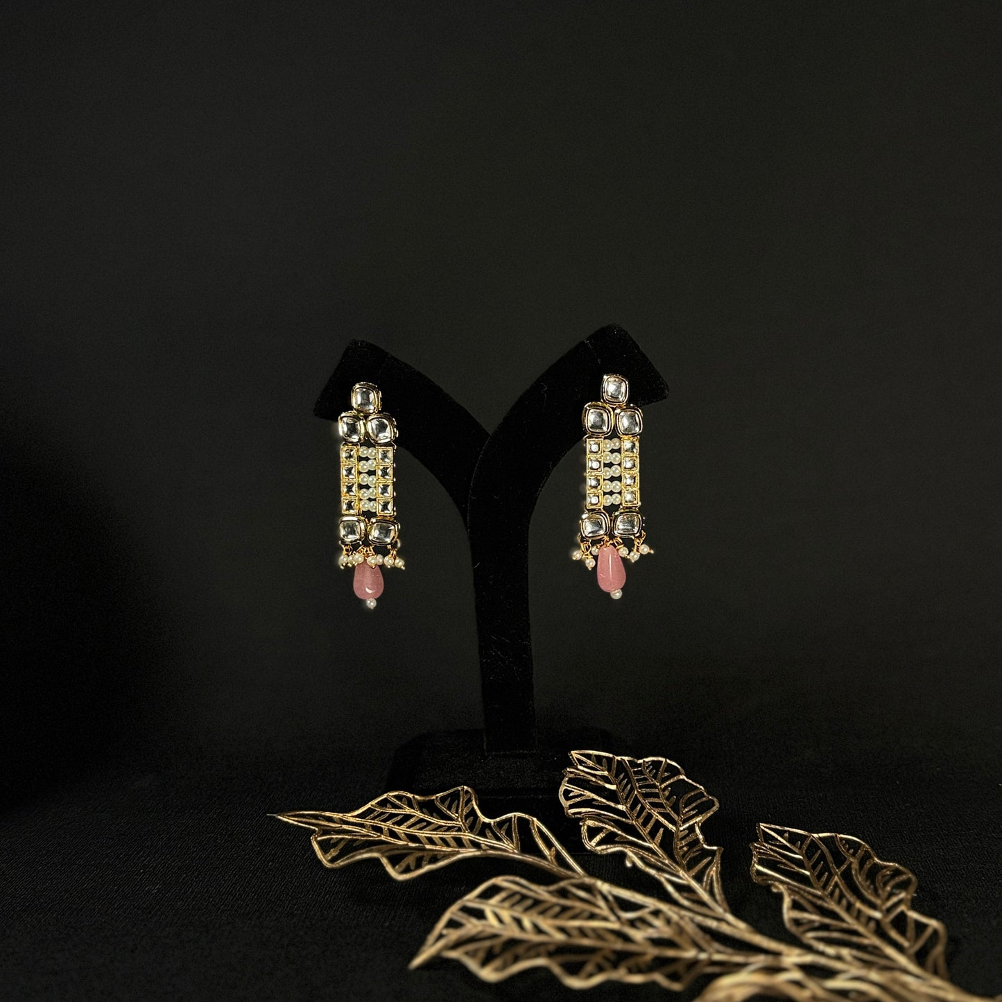 Pearl Polki Kundan Set