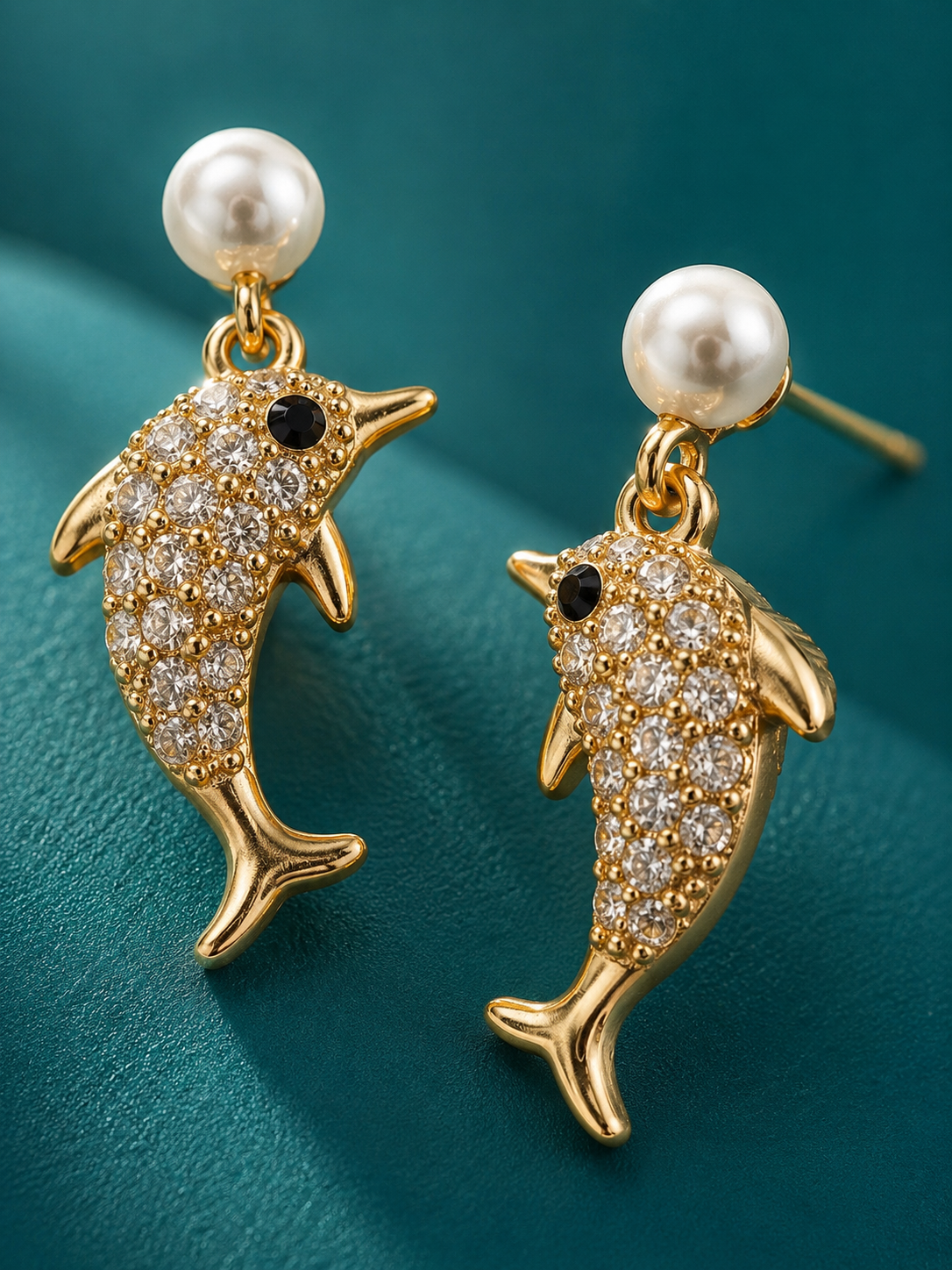 Pearlcrest Dolphin Studs