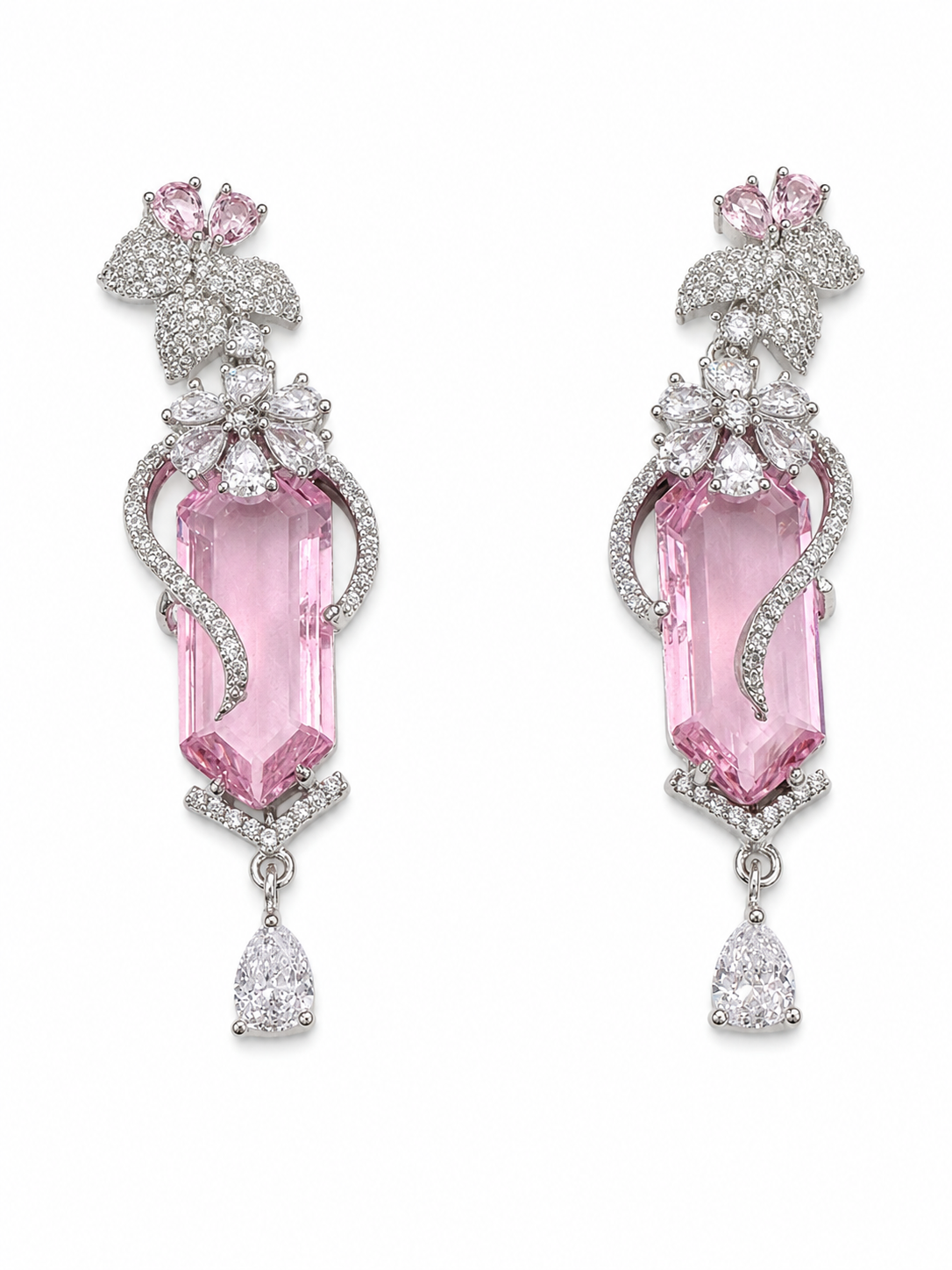 Peony Charm Earrings