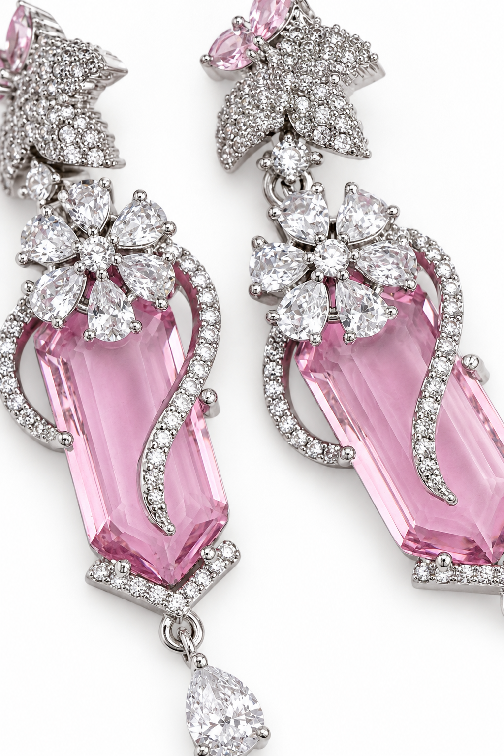Peony Charm Earrings