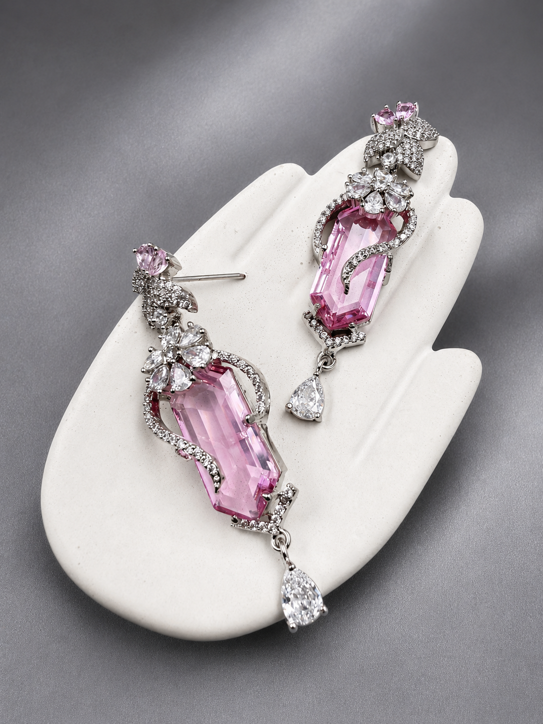 Peony Charm Earrings