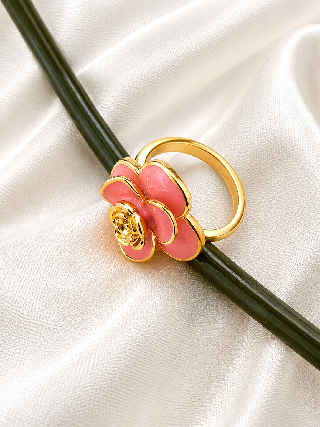 Pink Daisy Ring