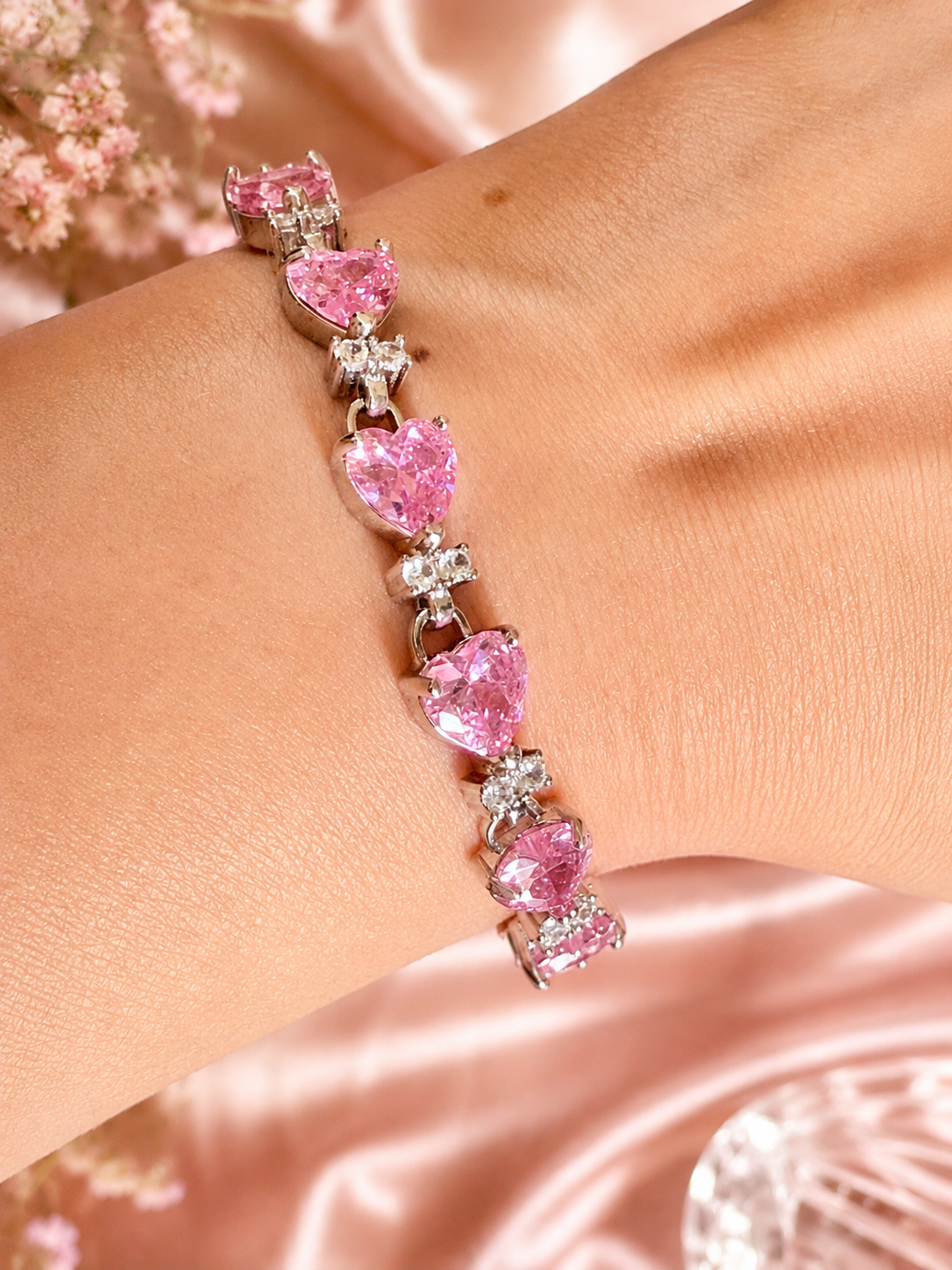 Rosaline Hearts Bracelet