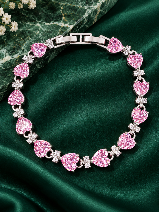 Rosaline Hearts Bracelet
