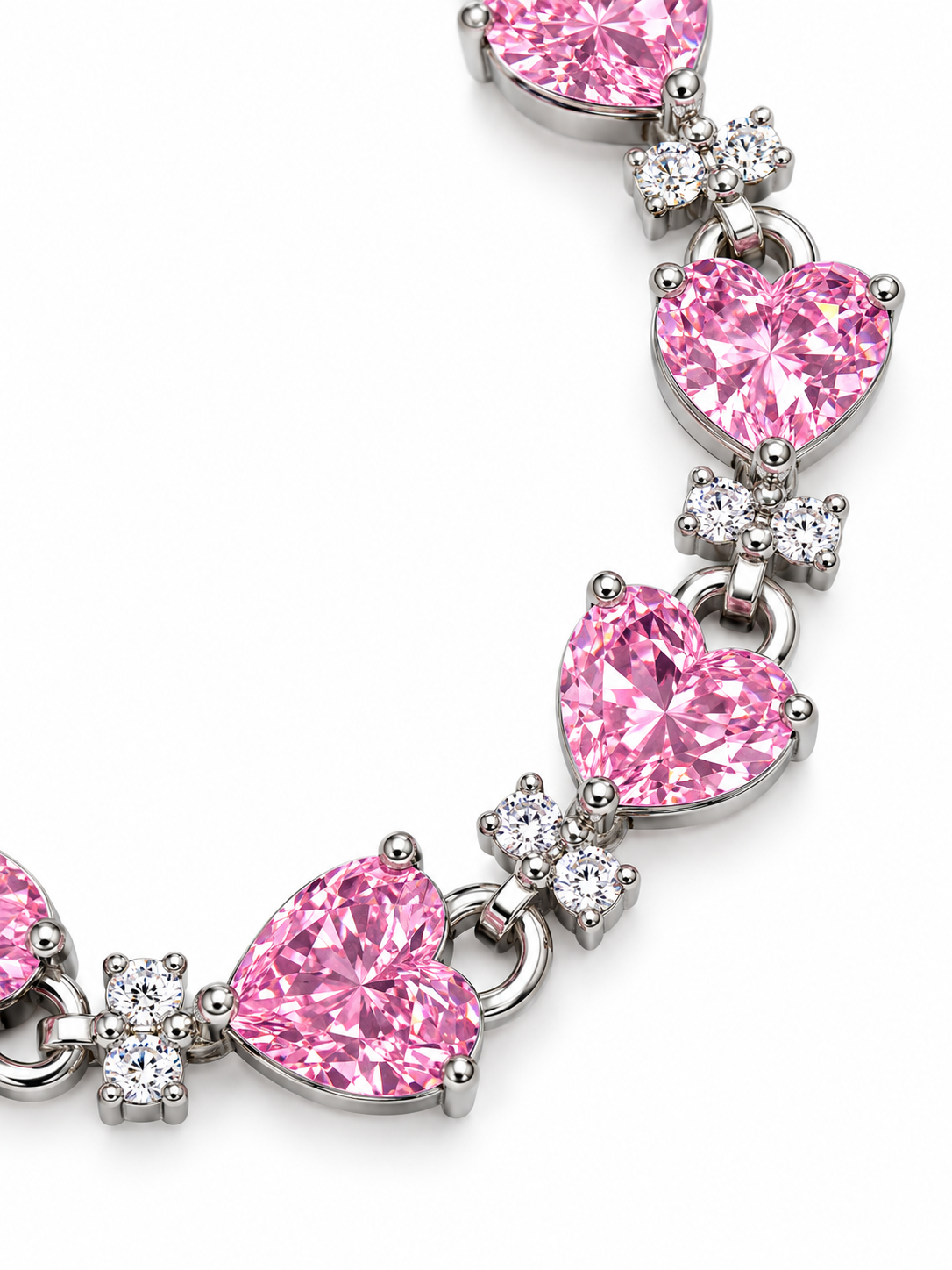 Rosaline Hearts Bracelet