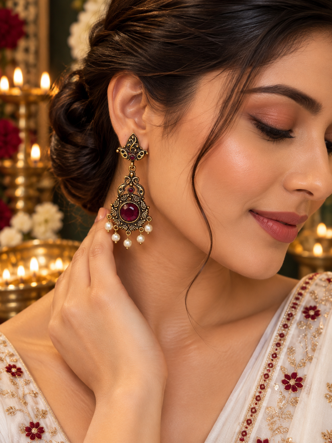 Ruby Meher Danglers