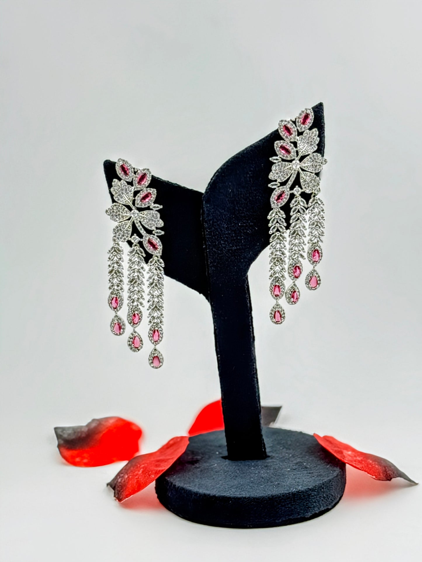 Ruby Cascade Earrings