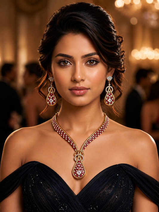Ruby Mosaic Set