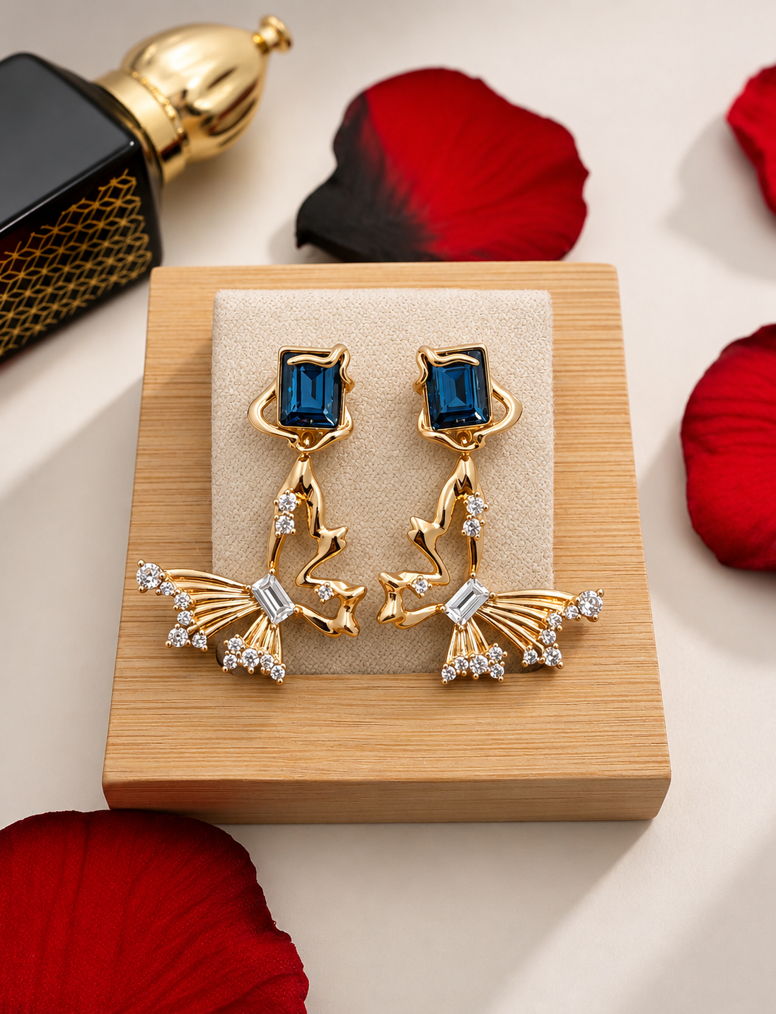 Sapphire Waltz Earrings