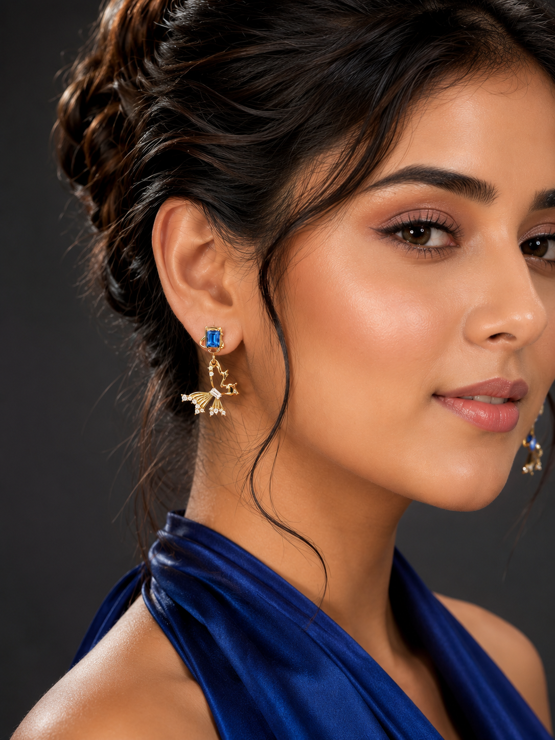 Sapphire Waltz Earrings