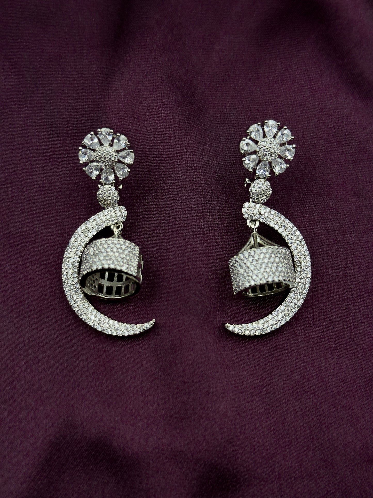 Smiling Moon Earrings