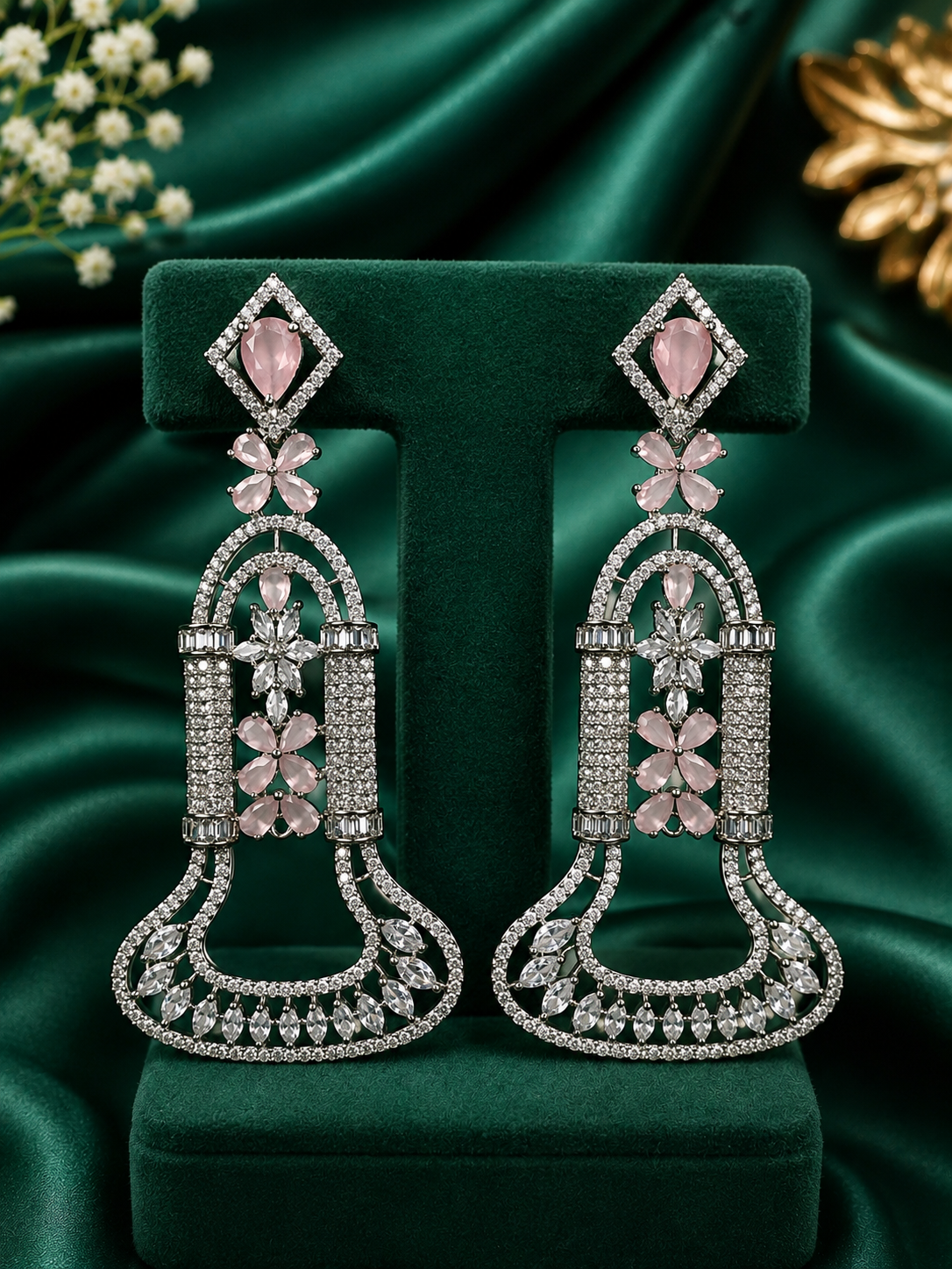 Soulful Blush Danglers