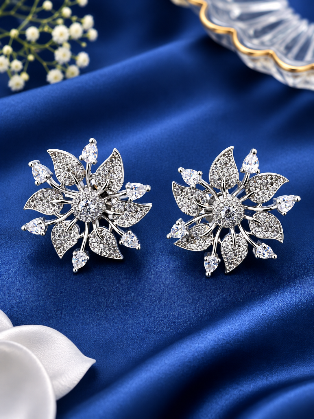 Sparkling Flora Studs