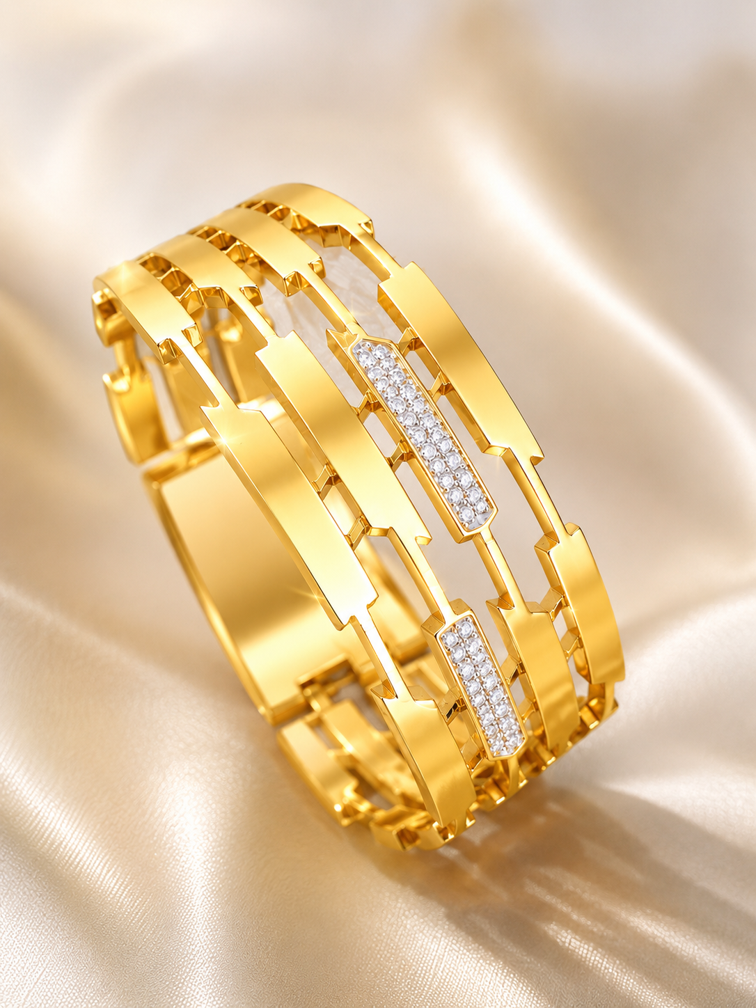 Urban Luxe Statement Bracelet