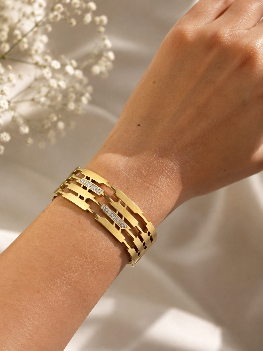 Urban Luxe Statement Bracelet