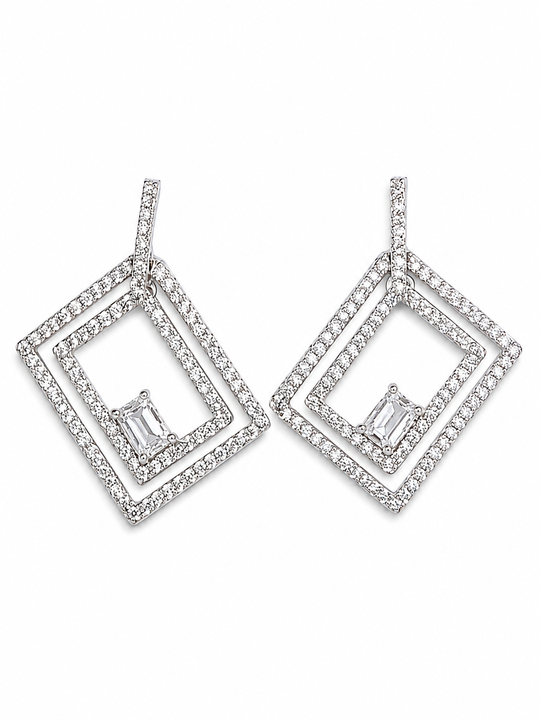 Varelle Earrings - Crystal
