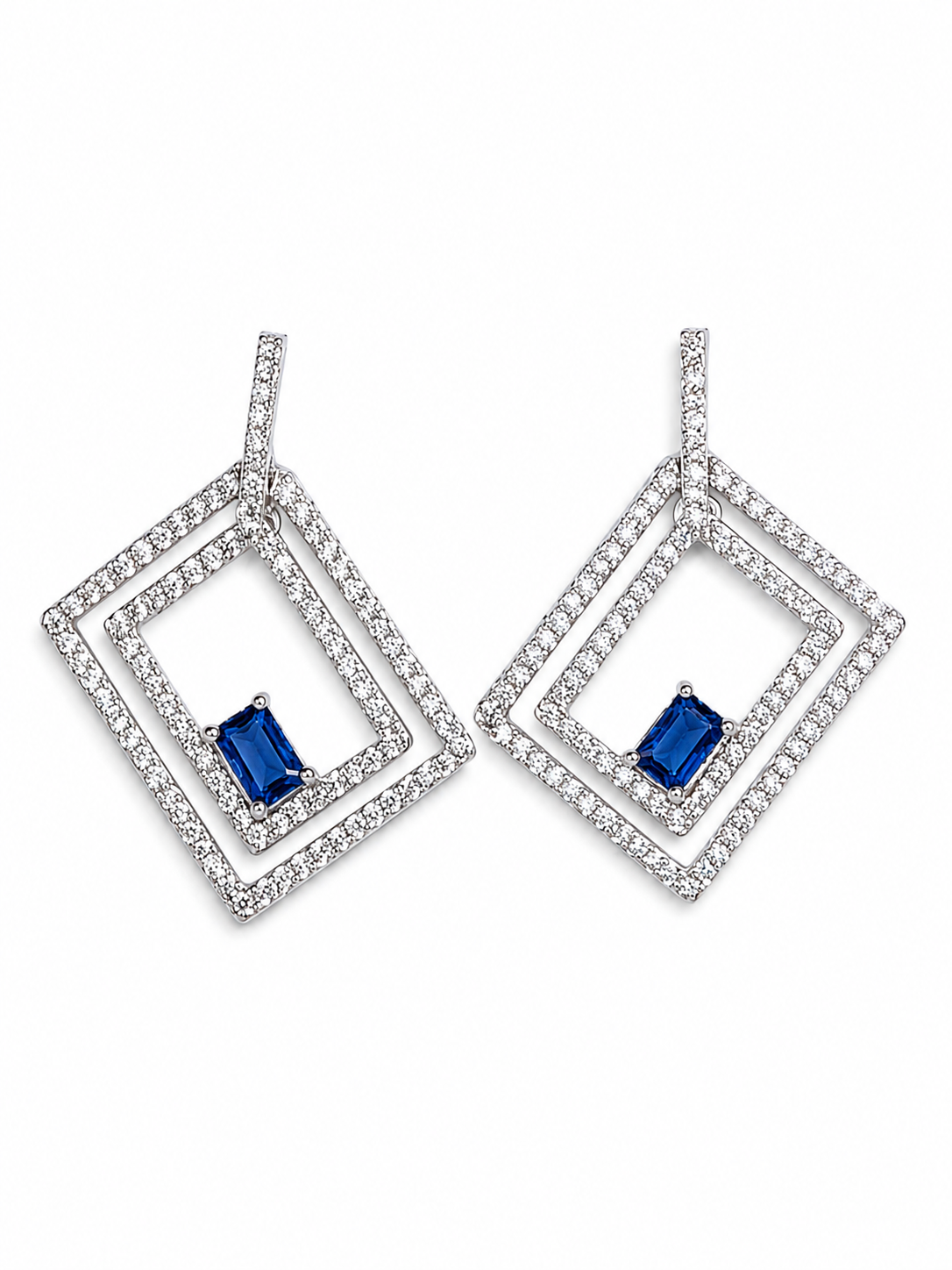 Varelle Earrings - Sapphire