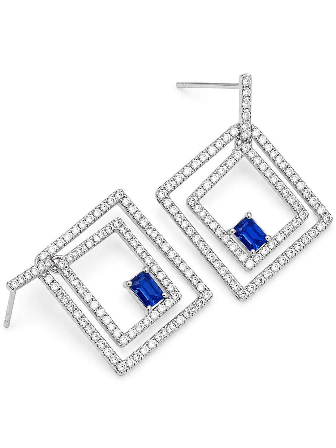 Varelle Earrings - Sapphire