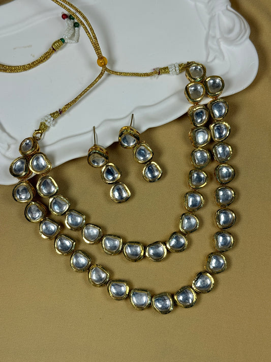 Modern Lass Kundan Necklace Set