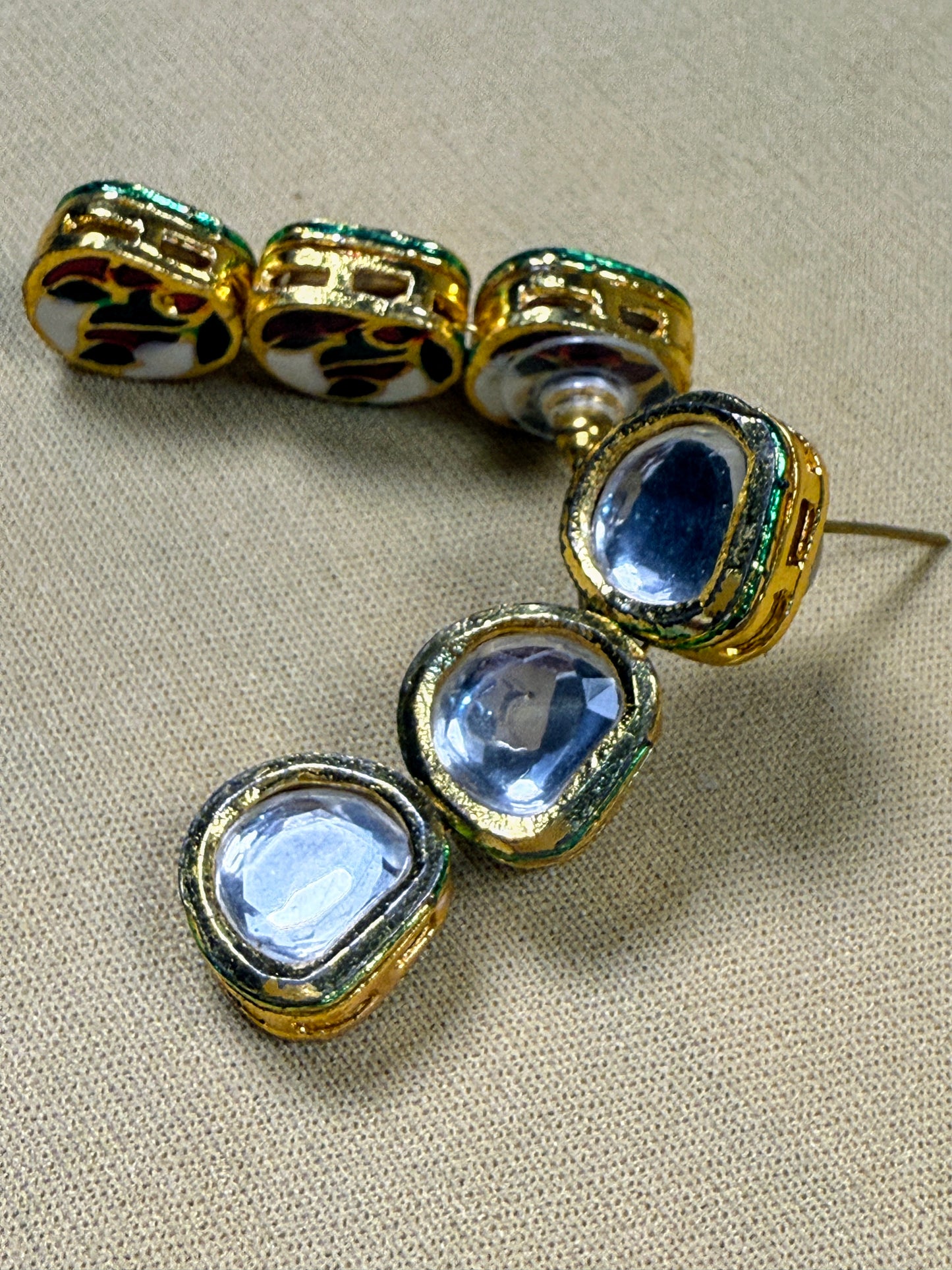 Modern Lass Kundan Necklace Set