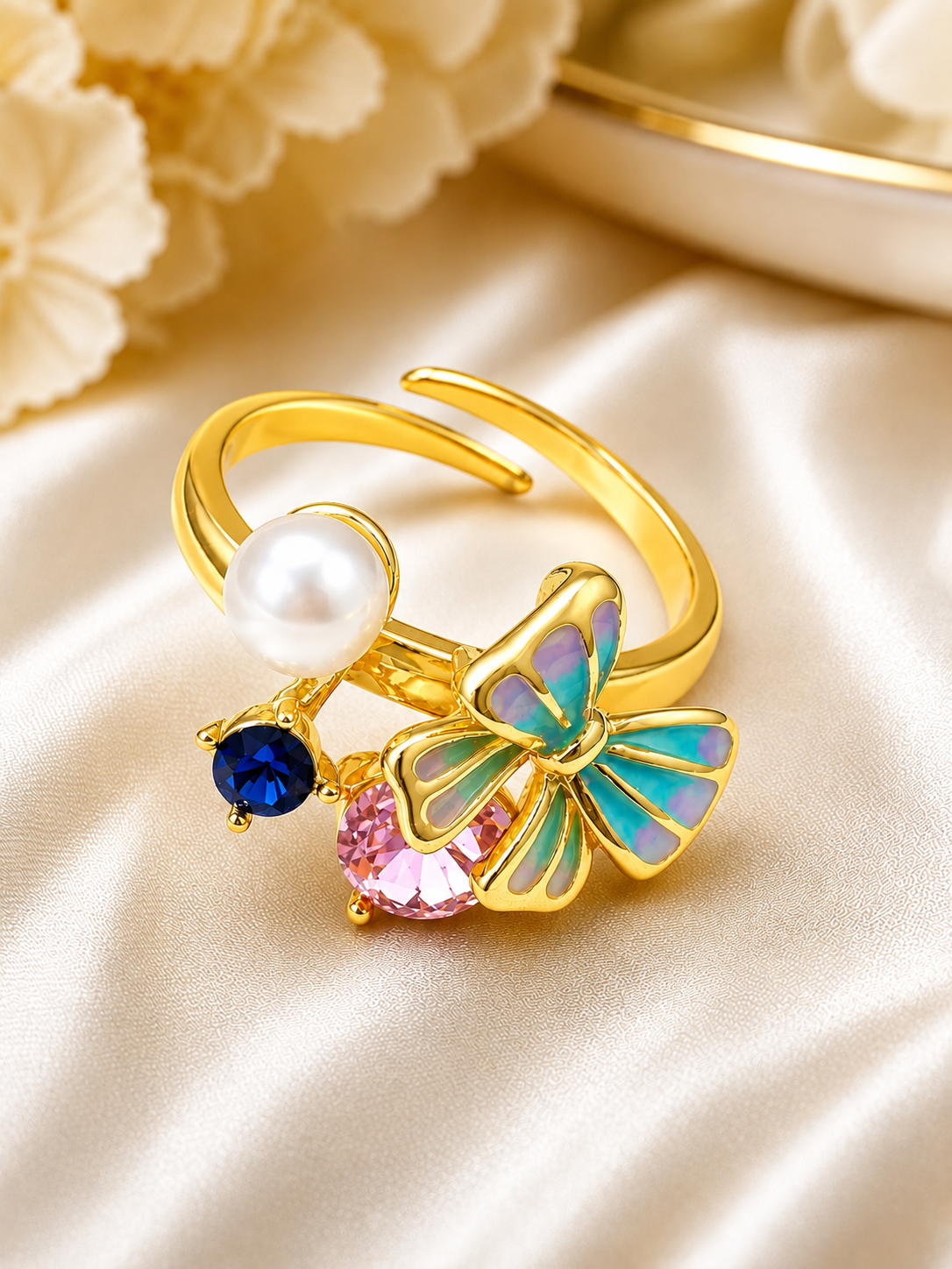 Vivid Bow Ring