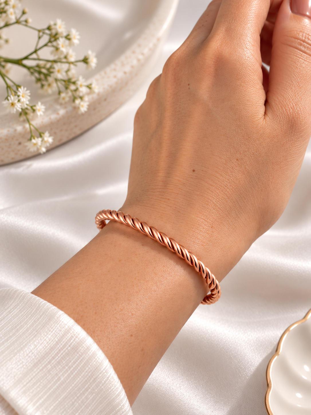Willow Twist Cuff Bracelet